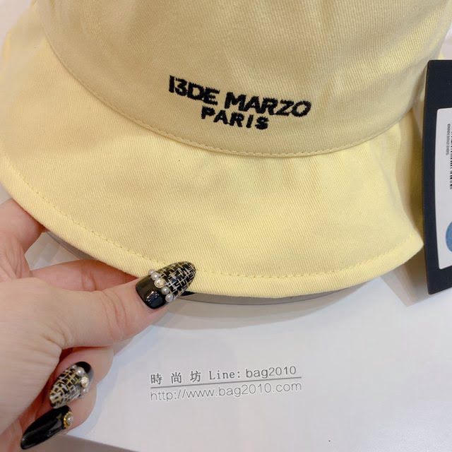 13DeMarz男女同款百搭簡約小熊漁夫帽  mm1306